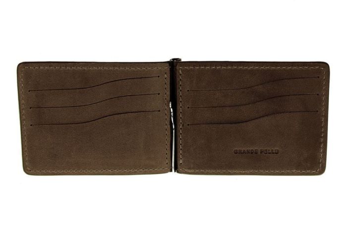 Затиск Onda, шоколад Grande Pelle 105120 (105120)