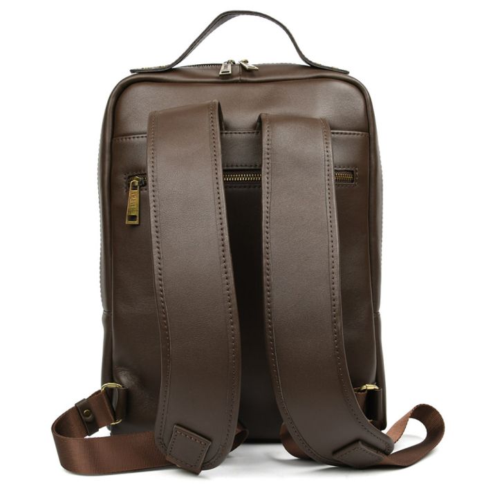 Діловий шкіряний рюкзак для ноутбука 14" GC-1239-4lx TARWA (GC-1239-4lx)