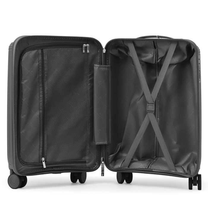 Чемодан Semi Line 20" (S) Black (T5979-1)