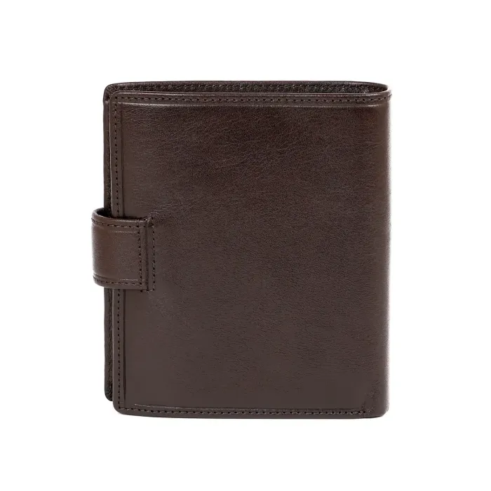 Чоловіче шкіряне портмоне Marco Coverna MC B047-894 Brown, коричневе (047-894-01)