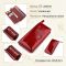 Кошелек женский ST Leather 18436 (S7001A) вместительный красный