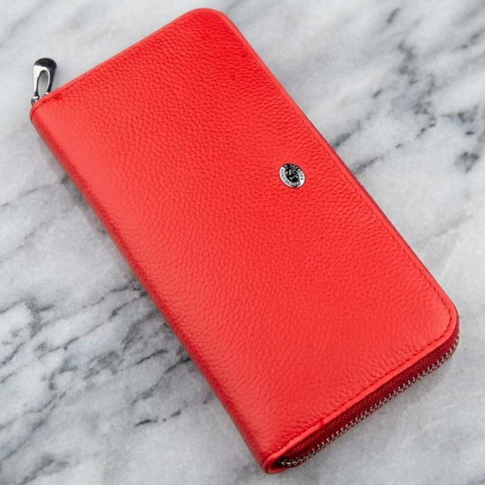 Жіночий граціозний клатч ST Leather 18862 червоний
