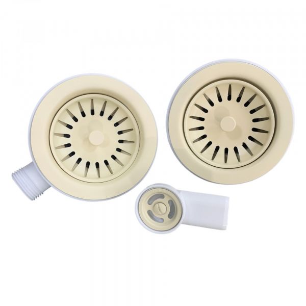 Сифон для мийки Adamant 2-й в колір Ivory