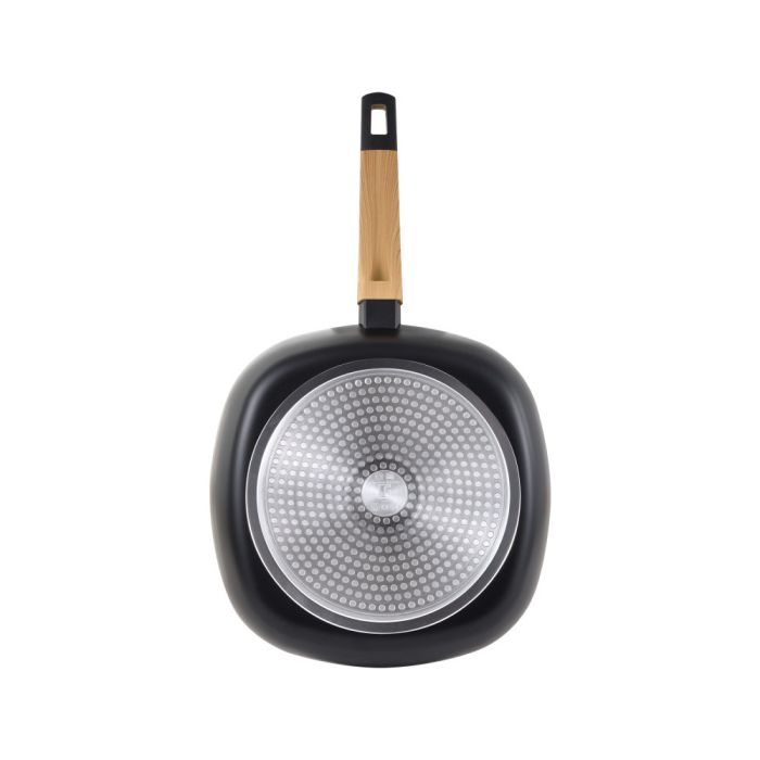 Сковорода гриль Bergner Earth black 28 см (BG-34625-BK)