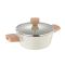 Каструля з кришкою Bergner Naturally 20 см 2.4 л (BG-34745-CR)