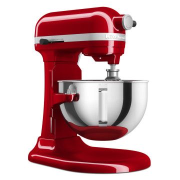 Кухонна машина KitchenAid Heavy Duty 5,2 л 5KSM55SXXEER з підйомною чашею, червоний