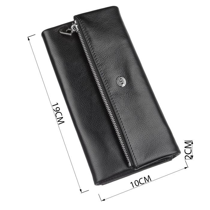 Жіночий гаманець ST Leather 20090 чорний