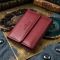 Кожаный женский кошелек с монетницей ST Leather 19492 бордовый