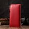 Женский вертикальный кошелек из натуральной кожи ST Leather 22536 красный