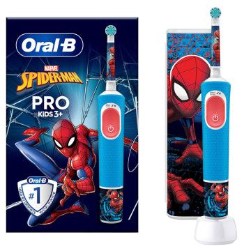 Зубна щітка BRAUN Oral-B D103.413.2KX Spider-Man типу 3708 (3+)
