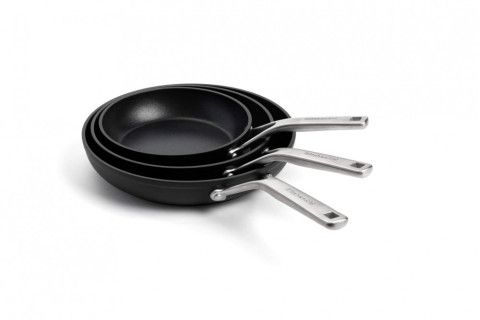 Набор сковородок KitchenAid FHA 20+24+28 см с керамическим покрытием (CC005699-001)