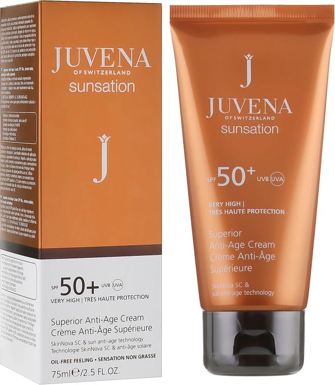 Сонцезахисний антивіковий крем SPF50+ Juvena Superior Anti-Age Cream