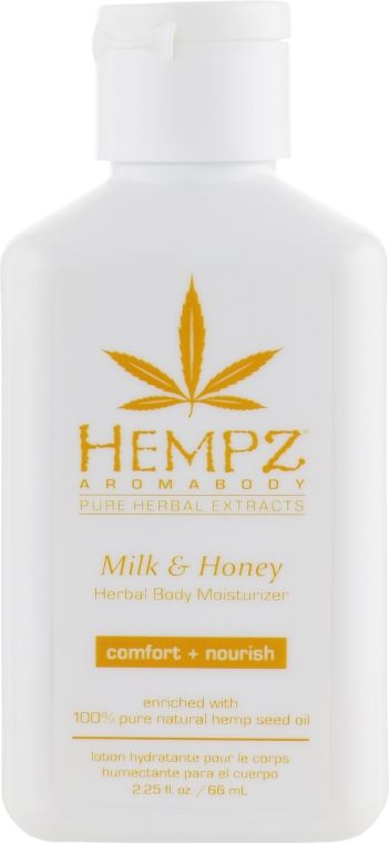 Молочко для тела "Молоко и Мед" Hempz